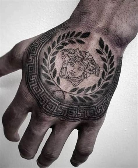 tatuajes versace|versace head tattoo.